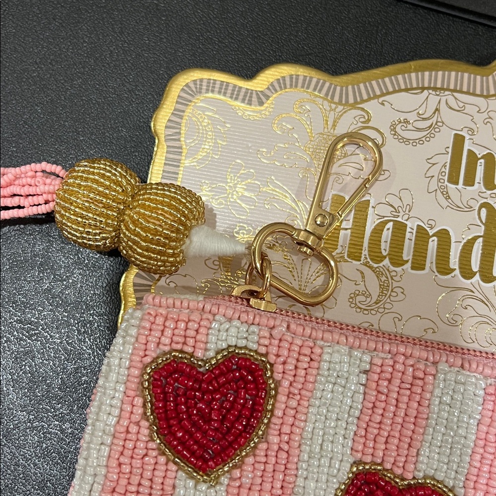 India Handmade | Heart Beaded Bag ♥️ - Picture 6 of 8